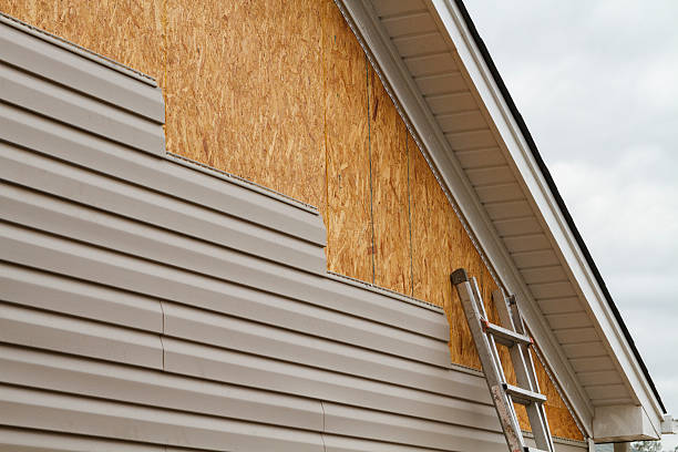 Professional Siding Inspection technician working in Fallston, MD